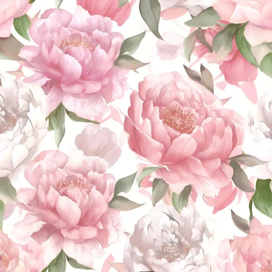 Pink Floral Contact Paper 17.5" x 118" Peel and Stick Wallpaper Vintage Rose, Vinyl Self Adhesive Waterproof Boho Wall Paper for Drawers Bookcase Shelf Liner Countertop Walls Decor