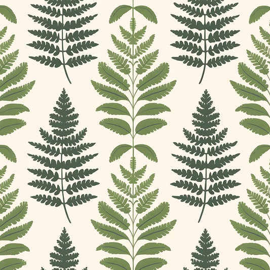 Green Leaf Wallpaper Peel and Stick, Muted Beige Botanical Leaves Contact Paper, Modern Vinyl Boho Wall Paper Self Adhesive Waterproof for Bedroom Cabinet Shelf Drawer Table Countertop 17.5" x 118"